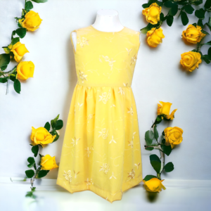 Sunshine Yellow Toddler Dress